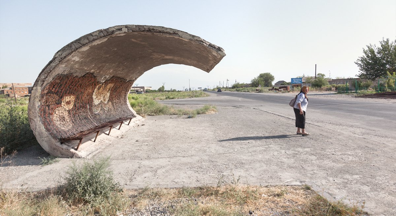 Illustration for article titled These Bus Stops Left Over From the Soviet Union Are So Wonderfully Bizarre